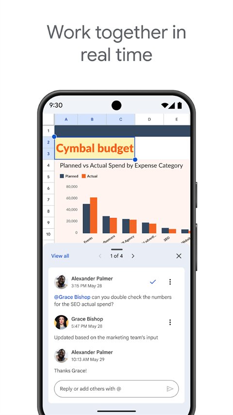 谷歌表格APP官方中文版