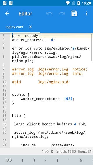 KSWEB专业版APP中文版