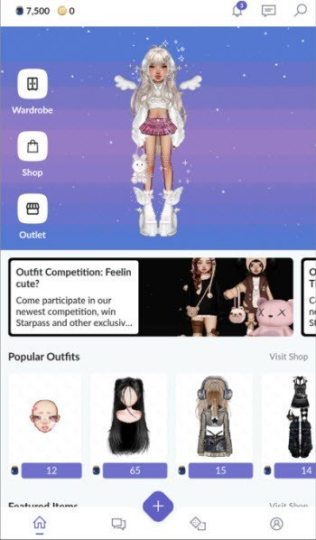 永远的天空虚拟装扮国际服手游下载