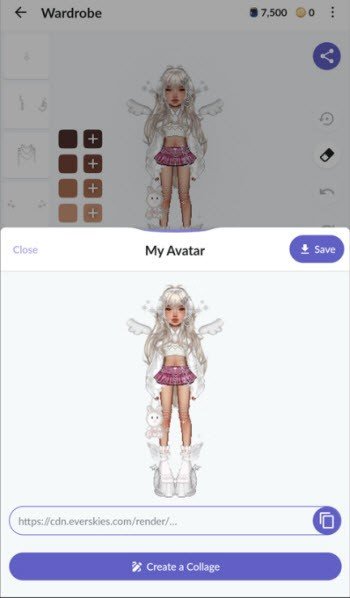 永远的天空虚拟装扮国际服手游下载