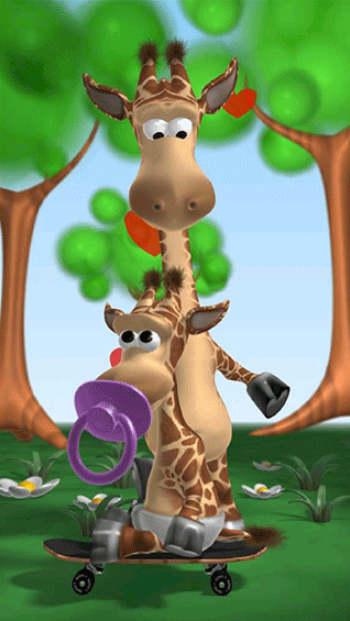 会说话的长颈鹿吉娜下载