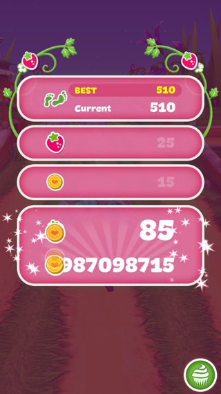 草莓狂奔小游戏