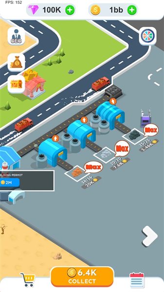 螺旋挖掘机帝国无限金币版