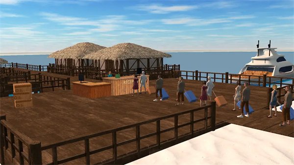 海滩酒店模拟器最新版