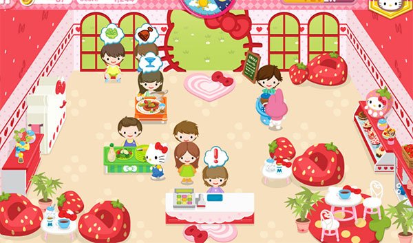 HelloKitty梦幻咖啡厅最新版