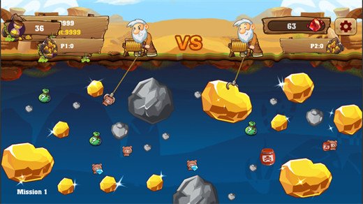 黄金矿工双人版最新版