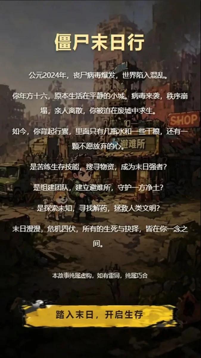 僵尸末日行最新版